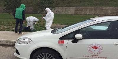 Karabük'te sokak hayvanları için yem ve su bırakıldı