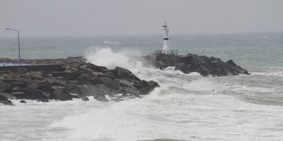 Düzce Akçakoca'da fırtına