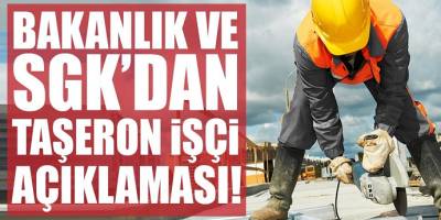 Kadro Alımına Devam Eden Taşerona Bakanlıktan Ücret Açıklaması…