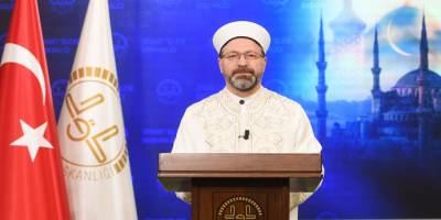 Diyanet İşleri Başkanı Prof. Dr. Ali Erbaş, ‘Berat Gecesi’ mesajı