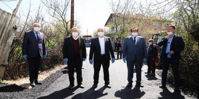 Malatya’nın Battalgazi İlçe Belediyesi, 900 kilometre yol bakım ve onarım çalışması yaptı