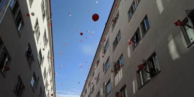 Korana virüsü nedeniyle Karantina yurdunda balonlar koronadan kurtulmak için uçuruldu
