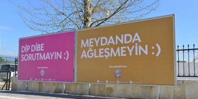 Tokat'ta yöresel şive ile ‘evde kal’ çağrısı