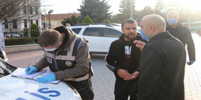 Yayalara kapalı İzzet Baysal caddesine sebepsiz ve maskesiz girenlere para cezası