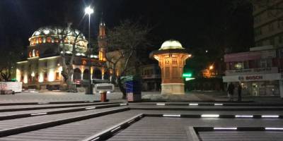 Korona virüs nedeniyle Bursa'da camiler kandilde boş kaldı