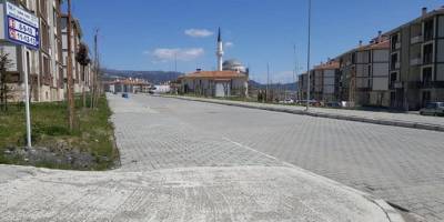 Çorum'un Kargı İlçesinde vatandaşlar tedbirlere uyuyor, sokaklar sessiz