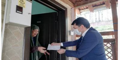 Kaynaşlı’da yaşayan aynur teyze Biz bize yeteriz kampanyasına katıldı