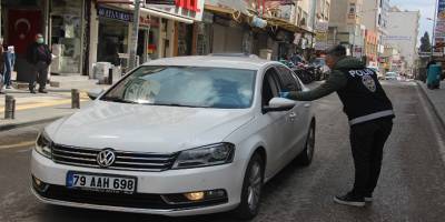 Sınır kenti Kilis’te sıkı tedbirler