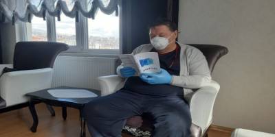 55 yaşındaki Süleyman İpbüken korona virüsü yendi taburcu edildi