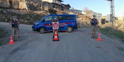 Ardahan’da Posof ilçesine bağlı bir köy karantinaya alındı