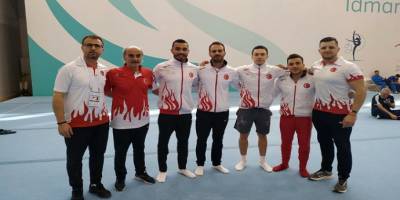 Artistik Cimnastik Dünya Kupası'nda Türkiye 2 altın, 1 bronz madalya kazandı