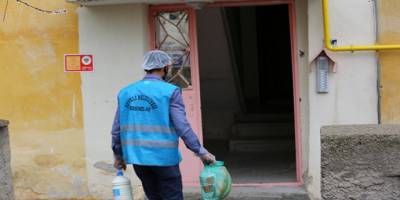 Kayseri Develi Belediyesinin yemek desteği devam ediyor