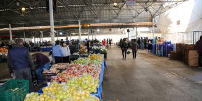 Bodrum’da insanlar teker teker pazara alınarak tedbir alınıyor