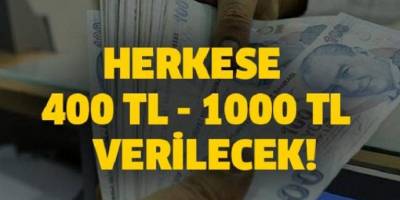 Müjde herkese sosyal yardım parası 400 TL - 1000 TL verilecek! Başvuru nasıl yapılır?