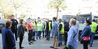 İzmir Balçova’da kriz masası kuruldu