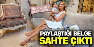 Ece Erken'in başı dertte! Paylaştığı belge sahte çıktı