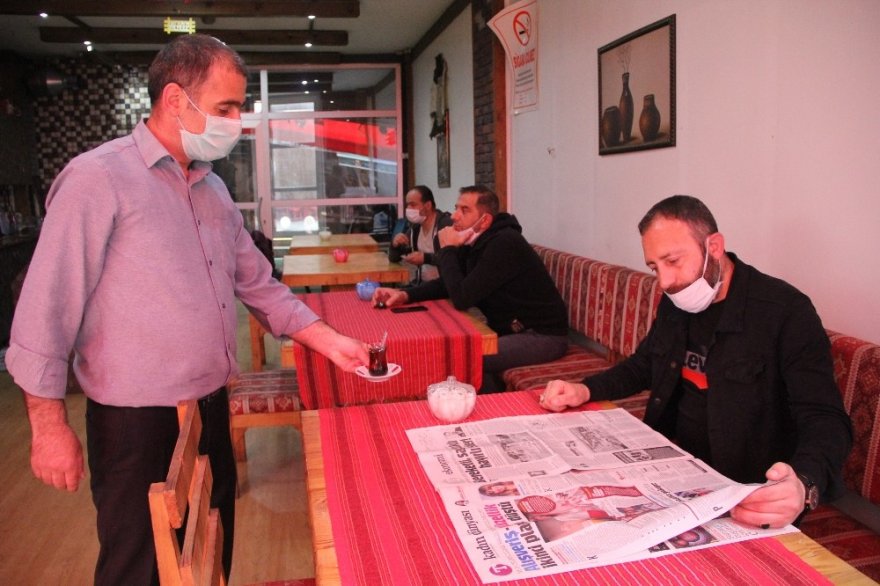 Samsun’da fiziksel mesafeli normalleşme başladı