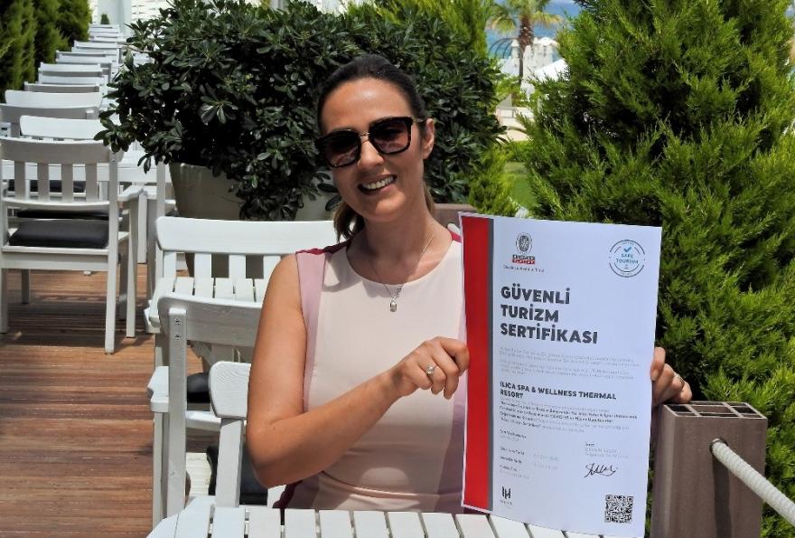 Çeşme’nin ilk "Güvenli Turizm Sertifikası"