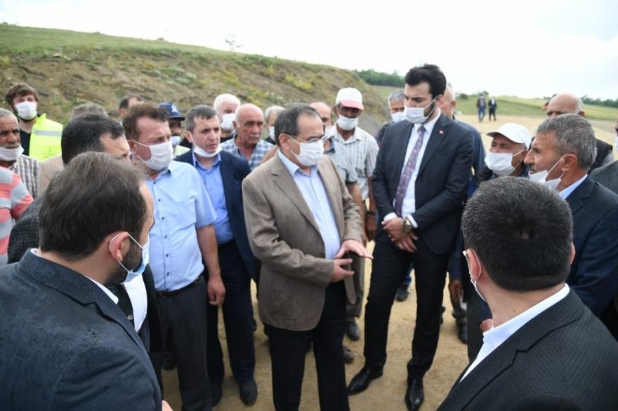 Samsun’un ilçelerindeki yatırımlar incelendi