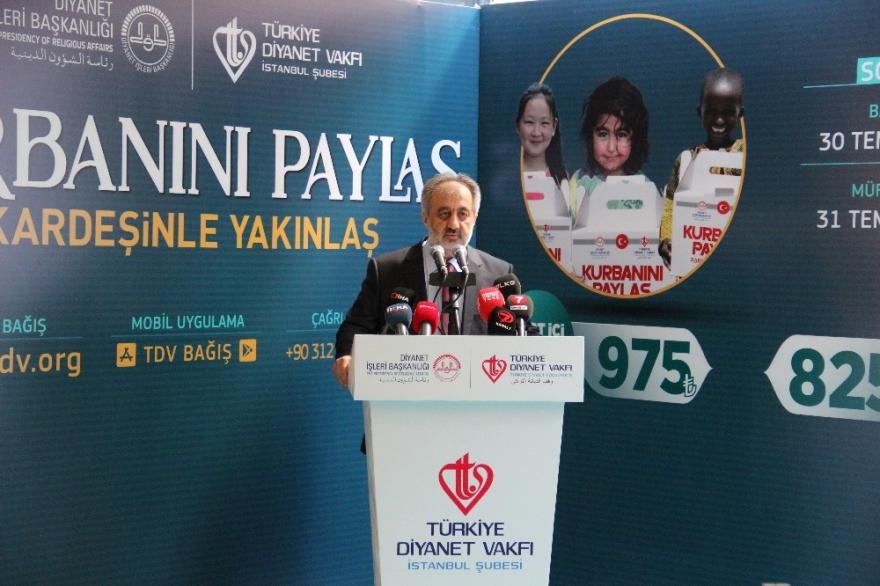 Vekalet yoluyla kurban kesim bedelleri belirlendi