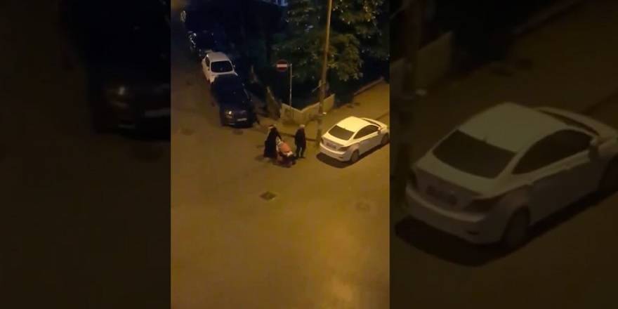 Bakırköy'de 'artık yemek alırım' diyen kadının görüntüsü yürekleri sızlattı